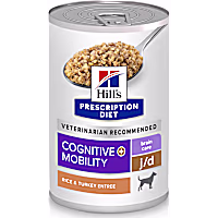 Hill's Prescription Diet Brain Care + j/d Joint Care Rice & Turkey Wet Dog Food