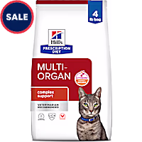 Hill's Prescription Diet Multi-Organ Support Chicken Dry Cat Food
