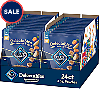 Blue Buffalo Tasty Chicken Cuts in Gravy Delectables Natural Wet Dog Food Toppers