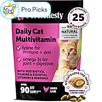 Pet Honesty Multivitamin Chicken Chews for Cats