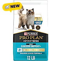 Purina Pro Plan AdvantEDGE Digestive Support Plus Adult Salmon and Rice Formula Dry Cat Food