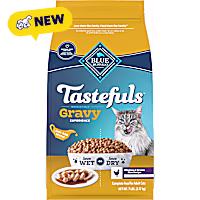 Blue Buffalo Tastefuls Irresistible Gravy Experience Chicken Adult Cat 7+ Dry Food