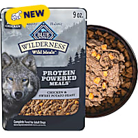 Blue Buffalo Wilderness Wild Meals Protein Powered Meals, Chicken & Sweet Potato Feast, Adult Wet Dog Food