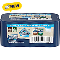 Blue Buffalo Homestyle Recipe for Senior 7+ Dogs Senior 7+ Turkey & Lamb Wet Dog Food Variety Pack