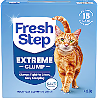 Fresh Step Extreme Clump Multi Cat Clumping Litter with Febreze Freshness