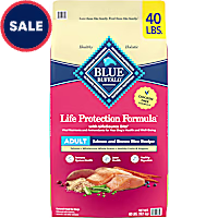 Blue Buffalo Life Protection Formula Made with Natural Ingredients, Salmon & Brown Rice Recipe Adult Dry Dog Food