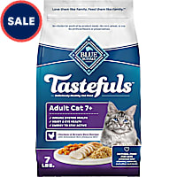 Blue Buffalo Blue Tastefuls Chicken & Brown Rice Recipe Natural Dry Food for Adult Cats 7+