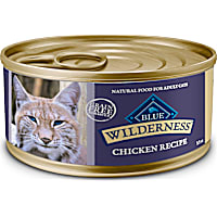 Blue Buffalo Wilderness Natural Wet Cat Food Pate, High-Protein & Grain-Free Recipe