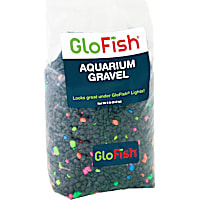 GloFish Black Multi-Color Lagoon Aquarium Gravel
