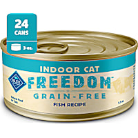 Blue Buffalo Freedom Natural Grain-Free, Fish, Indoor Adult Wet Cat Food