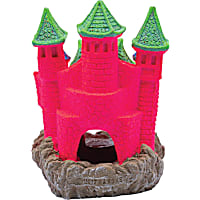 GloFish Castle Ornament Colorful Aquarium Decor