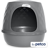 So Phresh Geometric Covered Cat Litter Box