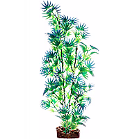 GloFish Green And Blue Plant Fluorescent Under Blue LED Light Aquarium Decor
