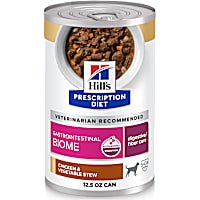 Hill's Prescription Diet Gastrointestinal Biome Digestive/Fiber Care Chicken & Vegetable Stew Wet Dog Food