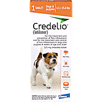 Credelio Chewable Tablets for Dogs 12.1-25 lbs