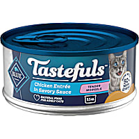 Blue Buffalo Tastefuls Chicken Entree in Gravy, Morsels Adult Wet Cat Food