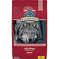 Blue Buffalo Blue Wilderness Natural Adult High Protein Grain Free Salmon Dry Dog Food