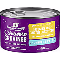 Stella & Chewy's Carnivore Cravings Purrfect Pate Chicken & Chicken Liver Recipe Wet Cat Food