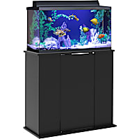 Aquatic Fundamentals 29/37 Gallon Wood Aquarium Stand