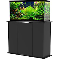 Aquatic Fundamentals Black 30/45 Gallon Wood Aquarium Stand