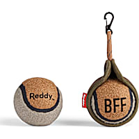 Reddy Tan On-the Go Ball with Holder Dog Toy