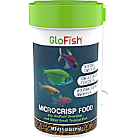 GloFish Microcrisp Nutritionally Complete Food for Small Tropical Fish