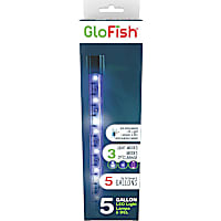 GloFish 8-Inch LED Light Stick for Fish Aquariums up to 5 Gallons