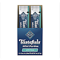 Blue Buffalo Tastefuls Mini Purees Tuna Adult Cat Natural Single-Serving Snack