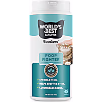World's Best Cat Litter Boosters Poop Fighter Maximum Odor Defense Additive