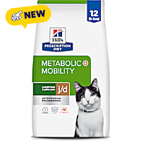 Hill's Prescription Diet Metabolic Weight + j/d Chicken Flavor Dry Cat Food