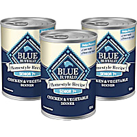 Blue Buffalo Homestyle Chicken Recipe Senior 7+ Chicken Wet Adult Senior 7+ Dog Food
