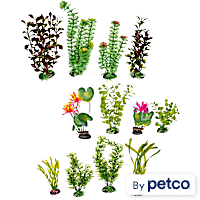 Imagitarium Variety Pack Plastic Aquarium Plants