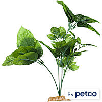 Imagitarium Natural Green Silk Aquarium Plant