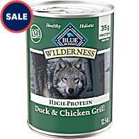 Blue Buffalo Wilderness Duck & Chicken Grill Adult Wet Dog Food