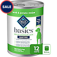 Blue Buffalo Basics Grain-Free, Lamb, Adult Wet Dog Food