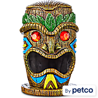 Imagitarium Dazzling Tiki Aquarium Ornament and Hideaway