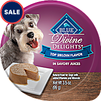 Blue Buffalo Blue Divine Delights Top Sirloin Flavor In Savory Juices Wet Dog Food