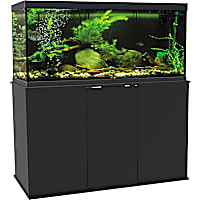 Aquatic Fundamentals Black Upright Aquarium Stand