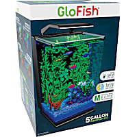 GloFish Desktop Cycle Light And Hidden Filtration Aquarium Kit