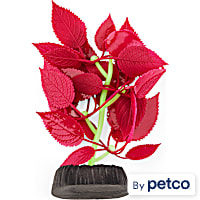 Imagitarium Red Silicone Sword Aquarium Plant