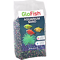GloFish Black with Neon Aquarium Sand