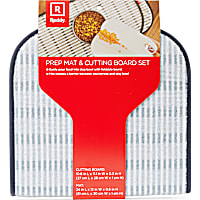 Reddy Blue Prep Mat and Cutting Board Set for Dogs
