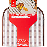 Reddy Pink Prep Mat and Cutting Board Set for Dogs