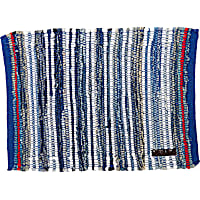 Reddy Blue Woven Dog Placemat