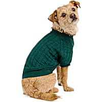 Reddy Quilted Crewneck Pet Sweater