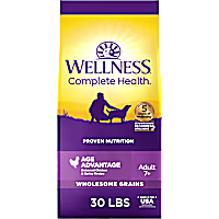 Wellness Complete Health Age Advantage, Deboned Chicken & Barley Recipe Senior Dry Dog Food