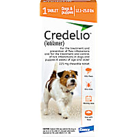 Credelio Chewable Tablets for Dogs 12.1-25 lbs