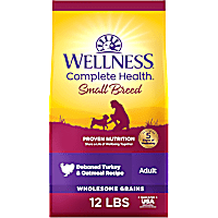 Wellness Complete Health Natural Small Breed Turkey and Oatmeal Recipe Dry Dog Food