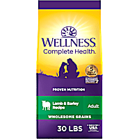 Wellness Complete Health Lamb & Barley Recipe Adult Dry Dog Food
