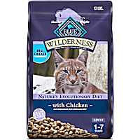 Blue Buffalo Wilderness Supports Healthy Muscle Development and a Healthy Immune System, Chicken Adult Dry Cat Food